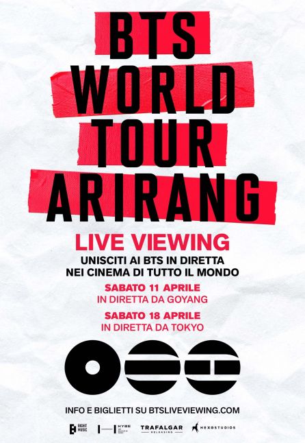 BTS WORLD TOUR `ARIRANG` LIVE VIEWING