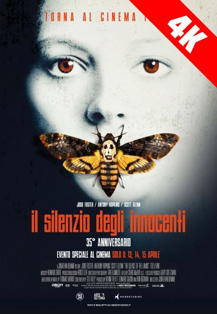 IL SILENZIO DEGLI INNOCENTI 35esimo ANNIVERSARIO | 4K